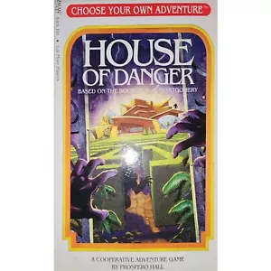 Z-Man House Of Danger Choose Your Own Adventure Strategy Board GameProspero Hall - Picture 1 of 8