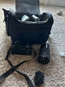 Sony alpha a6100 mirrorless camera with one extra lens - Picture 1 of 5