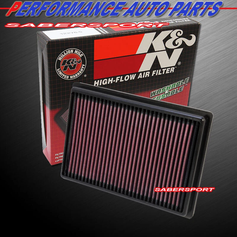 K&N 33-2476 Hi-Flow Air Intake Filter for 2012-2020 Chevrolet Sonic Aveo - Image 1 of 1