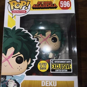 Funko Pop! My Hero Academia: Deku Exclusive Glows in the Dark #596 - Picture 1 of 7
