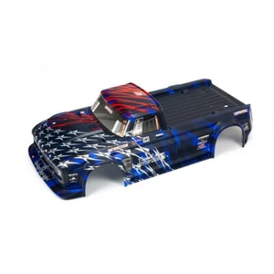 Carrocería pintada ARRMA INFRACTION 6S BLX América roja/blanca/azul ARA410005 carrocería de camión - Imagen 1 de 2