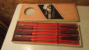 Set of 6 Mid Century Modern Rosewood Handles Japan OB #2 - Picture 1 of 1