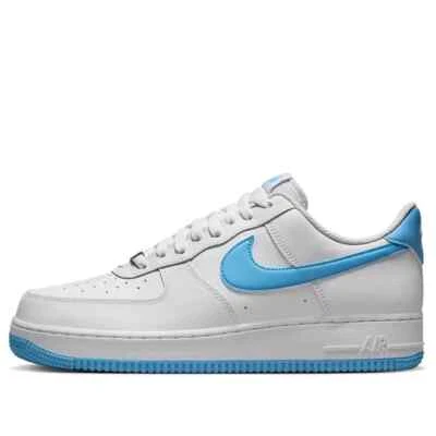 Nike Air Force 1 07 "University Blue" Sneaker Herren Weiß Blau (FQ4296-100) NEU - Bild 1 von 4