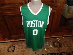 Green NBA Boston Celtics #0 Jayson Tatum NBA Screen Jersey Adult XL NICE - Picture 1 of 8