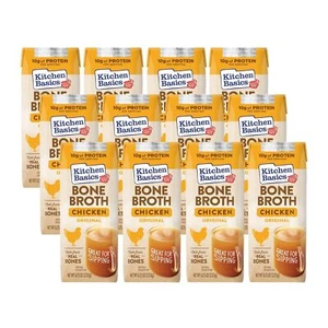 Kitchen Basics Original Chicken Bone Broth 8.25 oz Pack of 12 - Picture 1 of 8