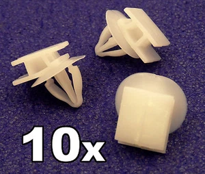 10x falda lateral Volvo, cubierta de umbral y clips de sujeción de plástico para moldeo de carrocería - Imagen 1 de 1