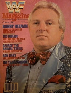 WWF Magazine October 1987 Bobby Heenan B - Picture 1 of 17