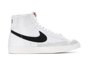 Nike Blazer 77 Vintage Mid Weiß Schwarz W Größe 9,5 Herren/11 Damen - Bild 1 von 6