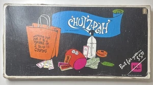 Vintage 1967 CHUTZPAH Board Game, Cadaco No. 601, Pre-owned, Incomplete View Pic - Picture 1 of 10