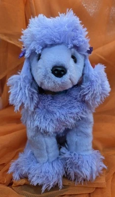 Caniche Ty Beanie Buddy DEMURE lavanda púrpura claro perro 10,5" nuevo sin etiquetas Foto 1 de 3