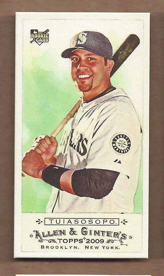2009 Topps Allen and Ginter Mini #74 Matt Tuiasosopo - BB - Image 1 of 1