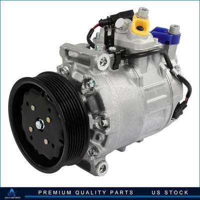 Compresor de aire acondicionado para Volkswagen Touareg 2011-2014 Audi Q7 2007-2010 3,6 L Foto 1 de 4