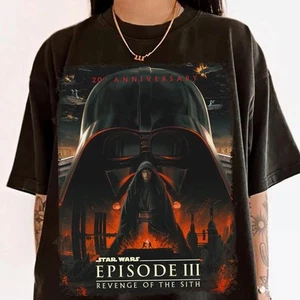 Star Wars Darth Vader Big Face Revenge Of The Sith Unisex T-Shirt S-5XL - Picture 1 of 6