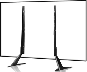 Suptek Universal TV Stand for 20–65" TVs – Height Adjustable Metal Legs - Picture 1 of 10