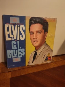 Elvis Presley in “G.I. Blues” 1960 RCA Victor LPM-2256 Black Record - Picture 1 of 11