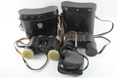 Vintage Binoculars Inc Minolta 8x21, 6nu 8x40, Etc. Working x 3 - Image 1 of 4