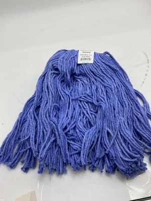 BOARDWALK 2024B MOP HEAD, STANDARD HEAD, COTTON/SYNTHETIC FIBER, CUT-END - BLUE — 第 1/4 张图片