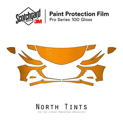 Chevrolet Cruze RS package 2019-2020 3M PRO PreCut Paint Protection Film PPF Kit - Image 1 of 4