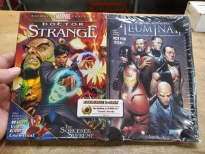Doctor Strange: The Sorcerer Supreme DVD and New Avengers Illuminati Comic Book - Picture 1 of 8