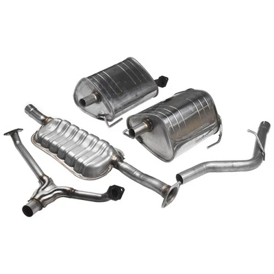 Fits for 2009-2013 Subaru Forester 2.5L Natural Dual Exhaust System Mufflers - Image 1 of 4