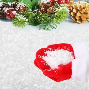 Neve Artificiale 50g Polvere di Neve Finta per Decorazioni Albero di Natale - Foto 1 di 24