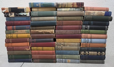 E Phillips Oppenheim Hardcover Book Lot of 54 Vtg Mystery 1910s 1920s 1930s - Image 1 of 4