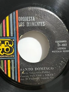ORQUESTA LOS DIAMANTES-SANTO DOMINGO GUAGUANCO PRESSING DOMINICAN REPUBLIC 🎵🎵 - Picture 1 of 4