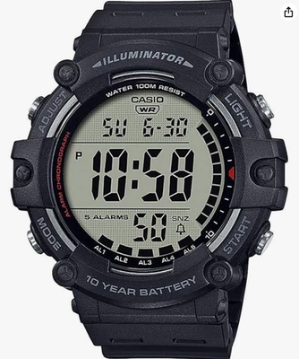 Casio Illuminator AE1500WH Series | 10-Year Battery | LED Backlight — 第 1/2 张图片