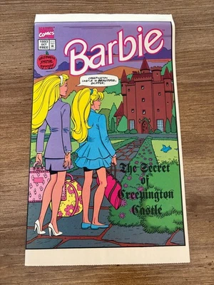 Lot Of 2 Barbie Halloween Special Edition Comic Books # 1 2 Marvel 17 J347 - Image 1 of 4