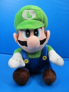 8,5 Zoll Super Mario Brüder Luigi sitzende Pose Stofftier Plüsch Import mit Saugnapf - Bild 1 von 7