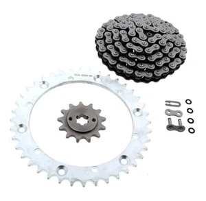 CZ 92L ATV X Ring Chain & Silver Sprocket 13/40 1999 Yamaha 200 Blaster YFS200 - Picture 1 of 5