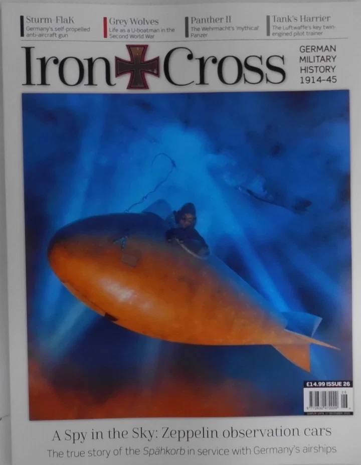 Iron Cross magazine #26 2025 German Military History: Zeppelin Observation cars - Image 1 of 1