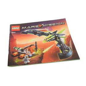 1x Lego Building Instructions Space Mars Mission ETX Alien Strike Spaceship 7693