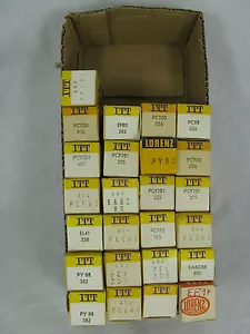Konvolut 25 "NOS new old stock" Elektronen Röhren ITT Lorenz electron tubes - Bild 1 von 1