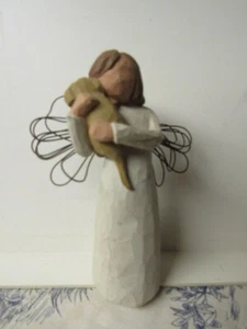 Vtg. 1999 Susan Lordi Willow Tree "Angel of Friendship" Demdaco Figurine - Picture 1 of 9