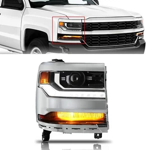 BoardRoad Headlights HID/Xenon Projector Headlamps LED DRL for 2016 2017 2018 - Bild 1 von 8