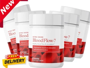Nitric Oxide BloodFlow-7- Maximum Circulation Formula and Daily Wellness - Picture 1 of 17