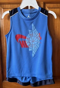 Nike Jordan Flight Boys 2 Piece Outfit, Short Set Size LARGE 7. NWT - Picture 1 of 4