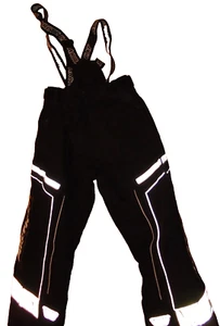 Pantaloni tuta Arctic Cat Sno Pro A-Tex Team Arctic piccoli bavaglini neri - Foto 1 di 2