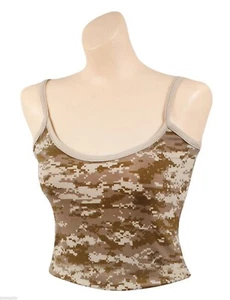 Canotta mimetica digitale deserto donna nuova uniforme militare camicia donna 4973 M - Foto 1 di 1