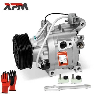 Klimakompressor Klimaanlage Kompressor SCSA06C für Toyota Corolla E12 2001-2008 - Bild 1 von 8