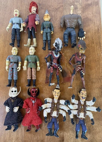 Lot of 12 Puppet Master Full Moon Toys 1990s Action Figures RARE 97-99 Cover