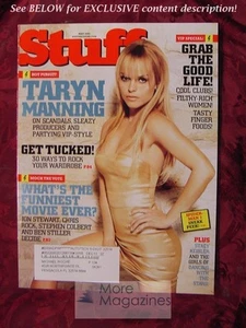 STUFF #90 May 2007 TARYN MANNING CARRIE ANN INABA CHERYL BURKE - Picture 1 of 1