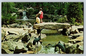 Postal Jardines Japoneses Birmingham Jardines Botánicos Alabama Sin Publicar Cromo - Imagen 1 de 2