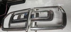1968 PLYMOUTH ROADRUNNER SATELLITE TAILLIGHT LEFT SIDE TAIL LIGHT CHROME BEZELS - Picture 1 of 10