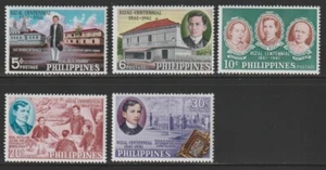 Philippines 1961 Sc # 836-40 Jose Rizal MNH OG - Picture 1 of 1