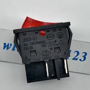 Interruptor basculante máquina de soldadura de 4 pines luz roja JIN DING JD03-A1 1 pieza 30A 250 VCA - Imagen 1 de 4