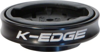 K-EDGE Gravity Cap Stem Mount for Garmin Computers - Black Red Blue - Image 1 of 4