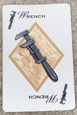 CLUE The Classic Detective Board Game REPLACEMENT PART- Wrench 1998 - Image 1 of 4