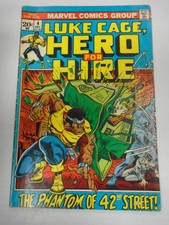 Marvel HERO FOR HIRE #4 (1972) The Phantom, Phil Fox, Adrian Loring, Jaques